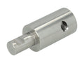Trapas Puch verlenging +48mm RVS