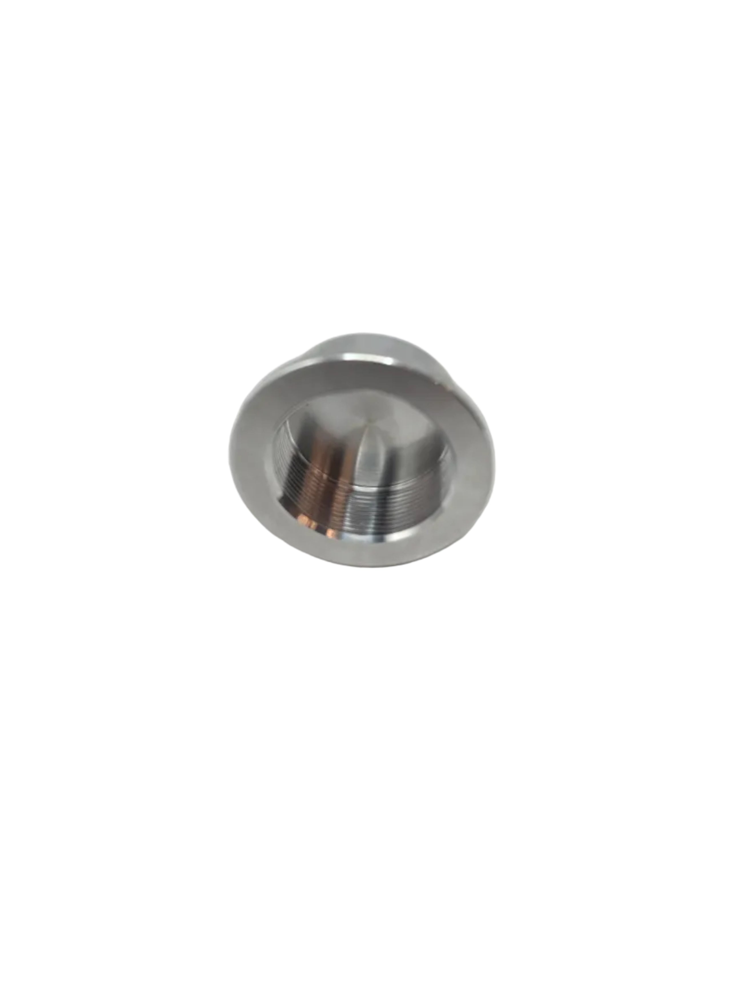 Balhoofdmoer 26mm Tomos A3 / A35 CLAW aluminium zilver met logo