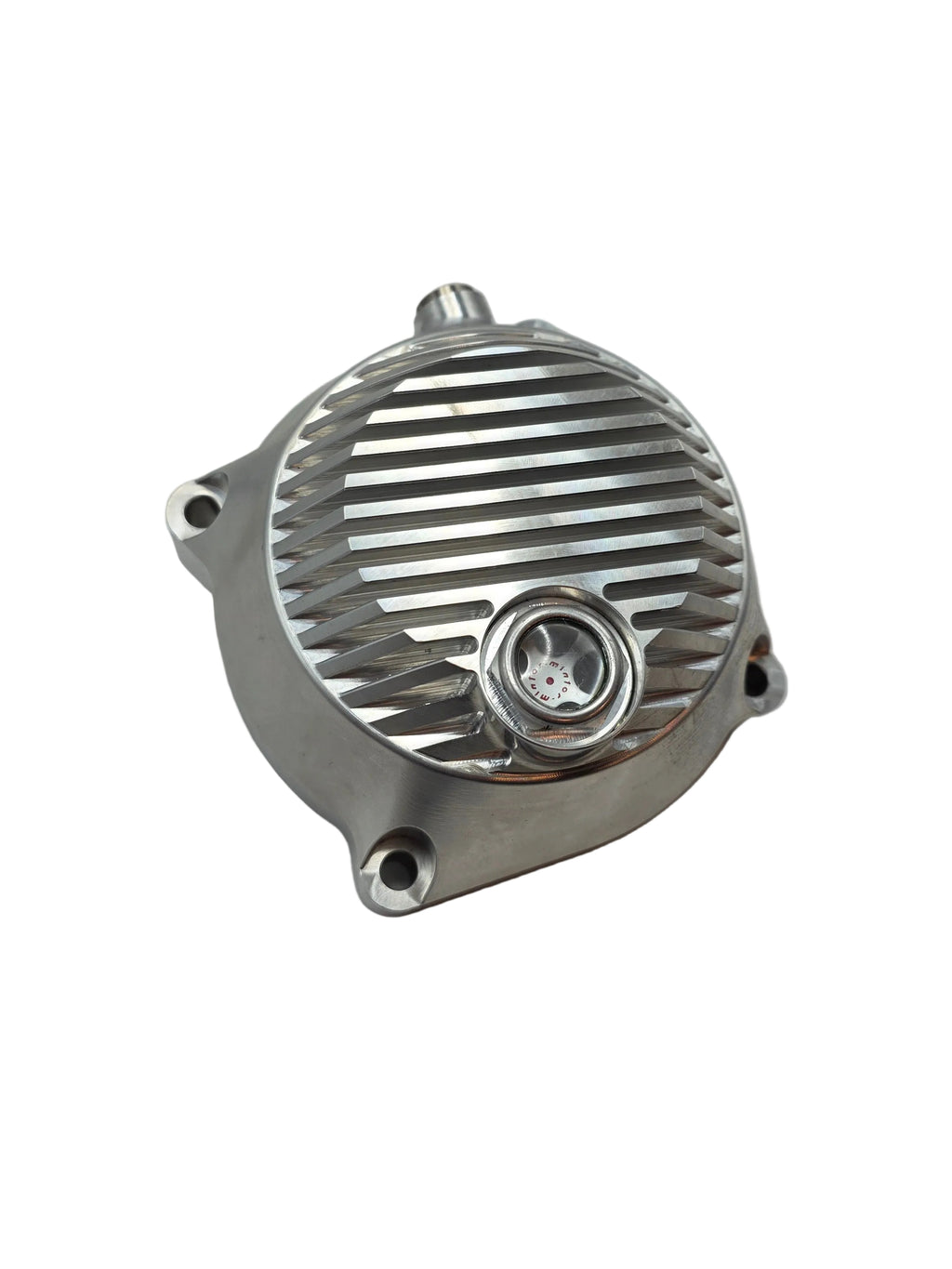 Koppelingsdeksel Puch Maxi S / N E50 aluminium CNC met koelribben voor trekstart CLAW