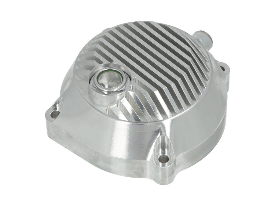 Koppelingsdeksel Puch Maxi S / N E50 aluminium CNC met koelribben voor trekstart CLAW