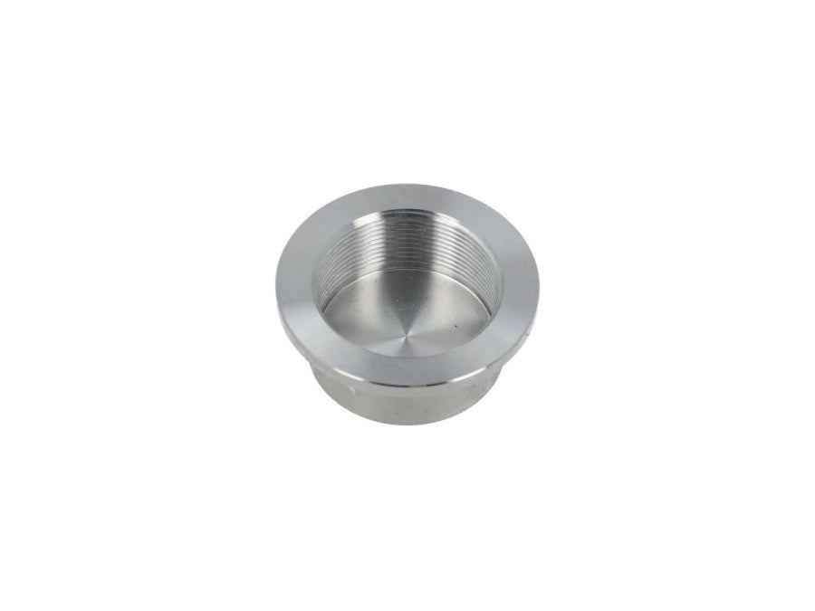 Balhoofdmoer 26mm Puch CLAW aluminium zilver met logo
