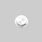 Balhoofdmoer 26mm Puch CLAW aluminium zilver met logo
