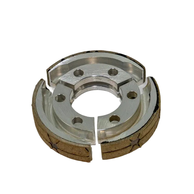 Koppeling Tomos A35 / A52 / A55 1e / 2e versnelling (tuning) CNC segment set met kevlar voering CLAW