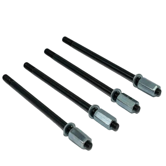 Tapeind cilinder M6x115mm bevestigingsset CLAW *High End*